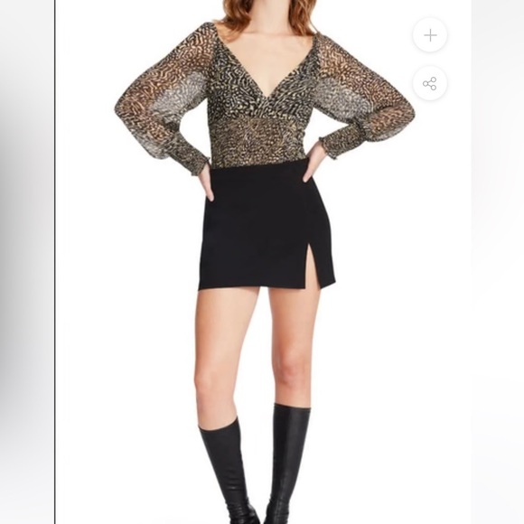 NWT Steve Madden - Shannon Top Black XS - Picture 4 of 13